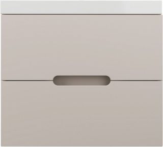 Тумба под раковину Style Line Матис 70 ЛС-00002309 подвесная крем